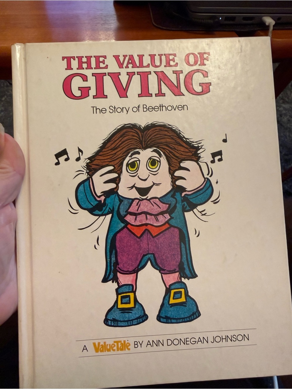 The Value of Giving The Story of Beethoven Children’s hardcover book